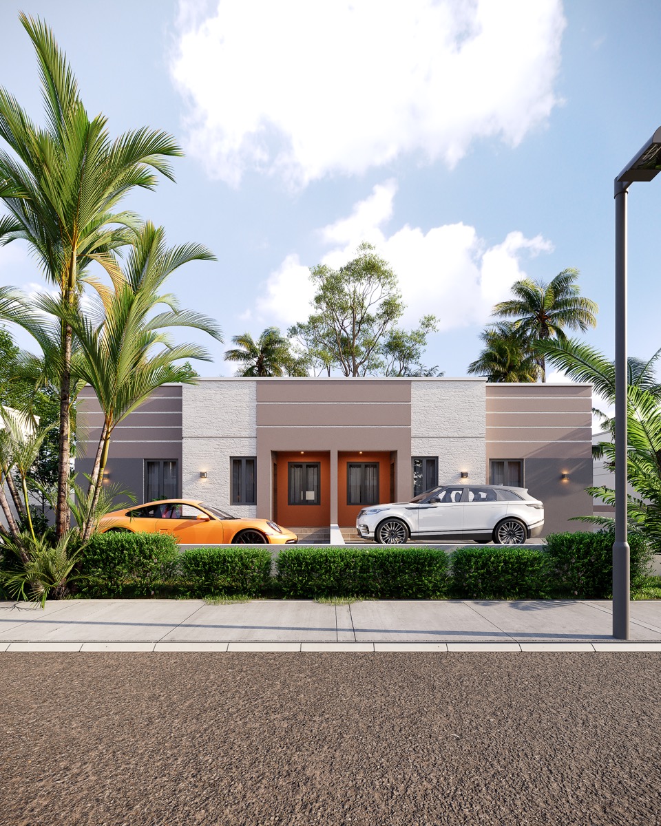 2 Bedroom Semi-Detached Bungalow (Option 1) - View 1